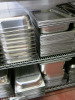 Very Large Quantity of Approx 450 x Assorted Commercial Stainless Steel Pans, Trays & Lids to Include: Vogue & Genware (As Viewed). - 5