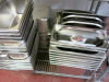 Very Large Quantity of Approx 450 x Assorted Commercial Stainless Steel Pans, Trays & Lids to Include: Vogue & Genware (As Viewed). - 8