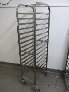 Bourgeat NF 15 Rack Stainless Steel Trolley.