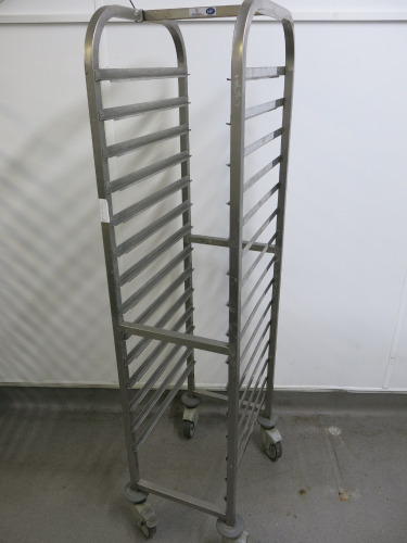 Bourgeat NF 15 Rack Stainless Steel Trolley.