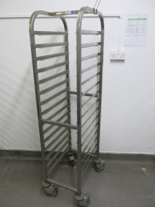 Bourgeat NF 15 Rack Stainless Steel Trolley.