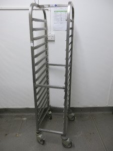 Bourgeat NF 15 Rack Stainless Steel Trolley.
