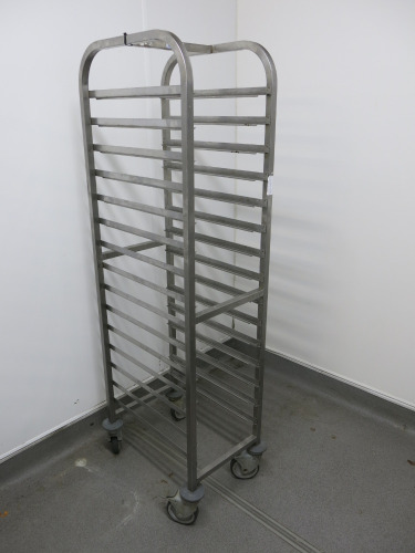 Bourgeat NF 15 Rack Stainless Steel Trolley.
