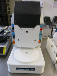 Robotic Sushi Nigiri Robot, Model FTN-NRC, S/N 1558.