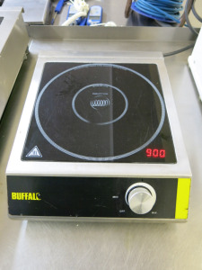 Buffalo Single Induction Hob, Model CE208-02.