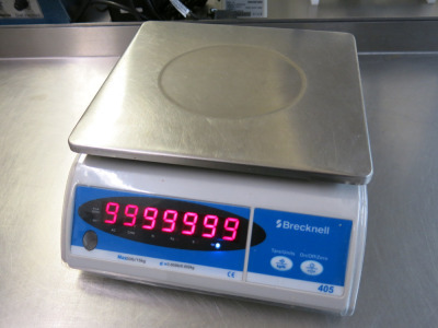 Brecknell 405 Digital Scales, Max 15kg.