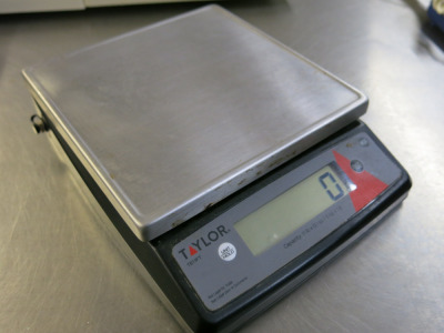 Taylor Digital Scales, Model TE11FT, Max 5kg.
