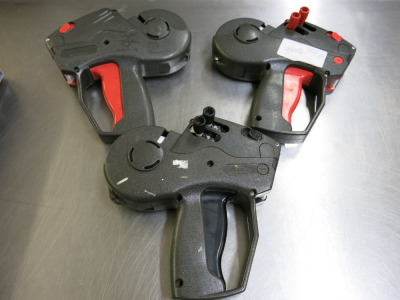 3 x Avery Dennison Monarch 1136 Labelling Gun.