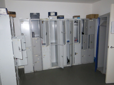 Contents of Women's Staff Changing Areas to Include: 21 x Personnel Lockers (As Viewed/Excludes Personnel Items).