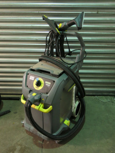 Karcher Professional Steam Vacuum Cleaner, Model SGV 8/5, S/N 011163, 240V, 2023, with Attachments (As Viewed).