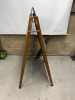 Large Wooden A Frame. Note: Branded GDK. - 2