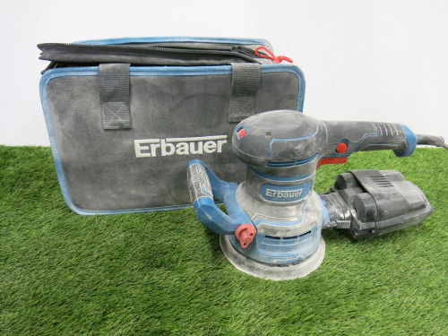 Erbauer Orbital Sander, Model ER0450, 240V, in Carry Case.