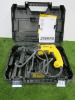 DeWalt D5033K Hammer Drill with Chisel in Carry Case.