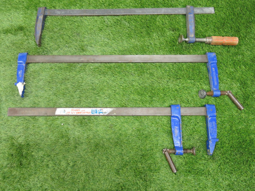 3 x Record F Clamps.
