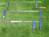 3 x Record F Clamps.