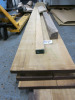 8 x 5m Oak Planks Ranging from W27 to 39cm. - 2