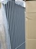Large Heavy Grey Radiator in Grey. Size H180cm x W50cm. - 2