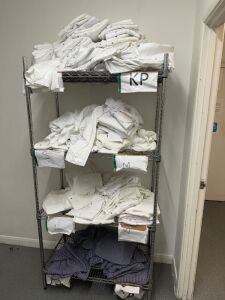 Large Quantity of Assorted Chef's & KP Uniform