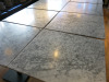 8 x Marble Topped Dining Tables on Black Metal Base. Size H75 x 65 x 75cm. - 6