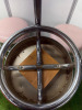 6 x Light Pink Leather Diner Retro Stools on Chrome Frame. - 4