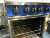 Blue Seal 4 Hob Gas Range. Size H90 x W60 x D82cm. - 4