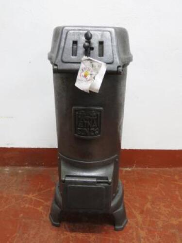 Etna Sun 24 Cast Iron Stand Alone Stove, Approx 70cm Tall in Black. Used, Ex-Display Showroom Model