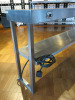 Stainless Steel Heated Gantry with Shelf, Size H70 x W185 x D30cm. - 2