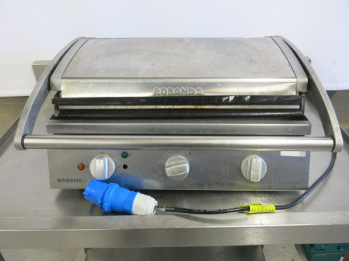 Robande Contact Grill, Model GSA815S, S/N 3816.