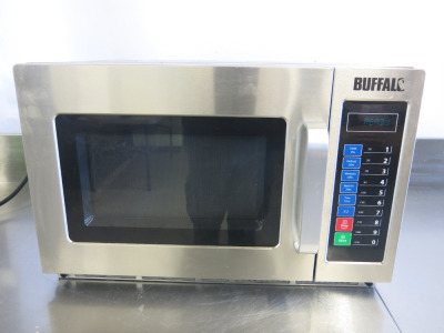 Buffalo 1800w Microwave, Model FB864, S/N 400288.