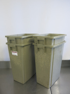 4 x Jantex Recycling Bin,Capacity 56L.
