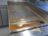 Blue Seal Commercial Gas Griddle on Stand. Size H110 x W45 x D81cm. - 2