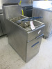 Imperial Single Tank Gas Deep Fat Fryer. Comes with 4 x Baskets. Size H110 x W40 x D77cm. - 2