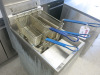 Pitco Single Tank Gas Deep Fat Fryer. Comes with 4 x Baskets. Size H116 x W38 x D77cm. - 2