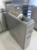 Imperial Single Tank Gas Deep Fat Fryer. Comes with 4 Baskets. Size H113 x W20 x D78cm. - 3