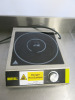 Buffalo 3000w Induction Hob, Model CE208-02, S/N 0342. NOTE: dial requires attention.