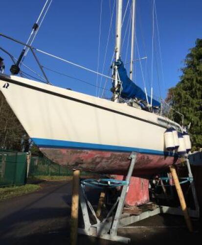 Hallberg Rassy "Holly", Year 1985 - Olle Enderlein Designed Model HRE26, Fin Keeled Sailing Yacht.