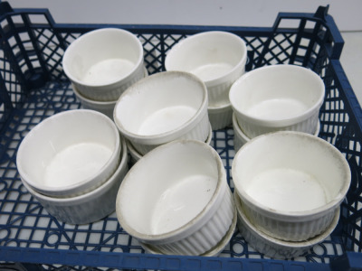 14 x White Ramekin Dishes.