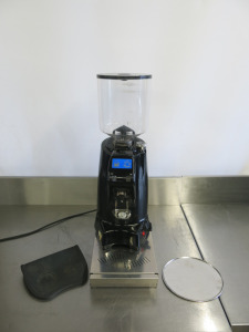Eureka Zenith Expobar Espresso Italians Digital Coffee Grinder, Model ZT65E. Comes with Knock Out Box.