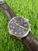 Tissot Men's Chrono XL Classic Watch. Stainless Steel, Sapphire Crystal with Blue Dial on Brown Leather Strap. NOTE: no box or papers. - 2