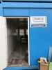 8 x Cabin Site Office Block in Blue, Constructed by NT Construction. Segment Kontenerowy 8 Cabin Site Offices Built In-Situ at Shotton Mill for Viewing & Collection from Site with the Permission of the Site Security Only. DOM 06/2015, Single Cabin Size 24 - 10