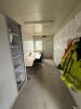 8 x Cabin Site Office Block in Blue, Constructed by NT Construction. Segment Kontenerowy 8 Cabin Site Offices Built In-Situ at Shotton Mill for Viewing & Collection from Site with the Permission of the Site Security Only. DOM 06/2015, Single Cabin Size 24 - 23