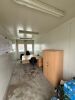 8 x Cabin Site Office Block in Blue, Constructed by NT Construction. Segment Kontenerowy 8 Cabin Site Offices Built In-Situ at Shotton Mill for Viewing & Collection from Site with the Permission of the Site Security Only. DOM 06/2015, Single Cabin Size 24 - 39