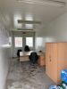 8 x Cabin Site Office Block in Blue, Constructed by NT Construction. Segment Kontenerowy 8 Cabin Site Offices Built In-Situ at Shotton Mill for Viewing & Collection from Site with the Permission of the Site Security Only. DOM 06/2015, Single Cabin Size 24 - 41