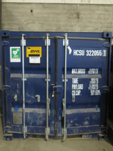 8ft Shipping Container & Contents, Type RXTC-08ITX, Identification Number, RX2404083, DOM 04/2024....