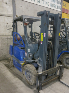 Clarke/Yale Diesel Forklift Truck, Model CG, YOM 2000. Next Inspection Due 13/12/25. NOTE: SOLD WITHOUT KEY.