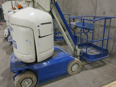Manitou Aerial Platform, Model 105 VJR2, S/N 510617, YOM 2006. NOTE: CURRENTLY SOLD WITHOUT KEY. BUT KEY REQUESTED FROM MANUFACTURER.