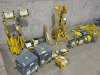 Large Quantity of Site Work Lighting & Electrical Cables to Include: 9 x 3 Phase Extension Leads, 2 x Single Phase Extension Leads, 3 x Single Phase Extension Reels, 2 x Blakley Site Transformers, Model STSC/3/RCD/S2, 2 x 3.0 KVA Transformers, 4 x 110v R - 2