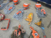 26 x Assorted Heavy Lifting Equipment to Include: 5 x SHZ 3 Ton Chain Hoists, Model FFZ, 3 x SHZ 3.2Ton Ratchet Hoists, 1 x Unicraft HZ3001 Lever Hoist, 9 x Other Assorted Chain/Lever Hoists, 2 x Manual 10 Ton Mechanical Jacks, 7 x Other Items of Heavy Mo - 5