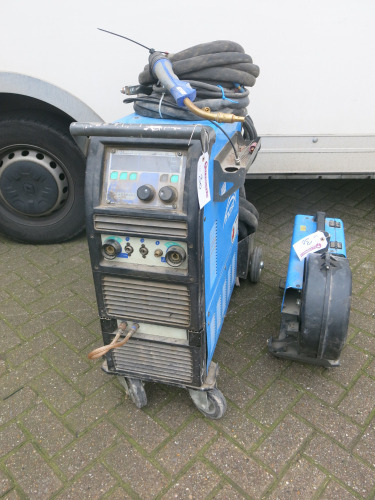 Most Multi Purpose Industrial Grade Modular Inverter Welding Machine for MIG/MAG, TIG DC & MMA, Model FANMIG 502i, S/N 1729097, 3 Phase. Comes with Wire Feed, Mig Welding Torch, Tig Welding Torch & Earth Strap.
