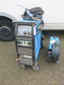 Most Multi Purpose Industrial Grade Modular Inverter Welding Machine for MIG/MAG, TIG DC & MMA, Model FANMIG 502i, S/N 1729097, 3 Phase. Comes with Wire Feed, Mig Welding Torch, Tig Welding Torch & Earth Strap.